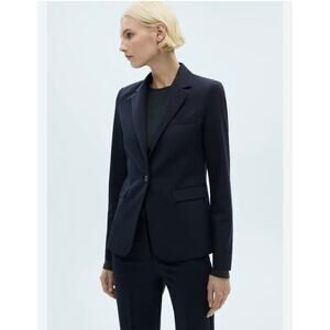 Stylish Mango Navy Blazer - Women's Size 8 - New!